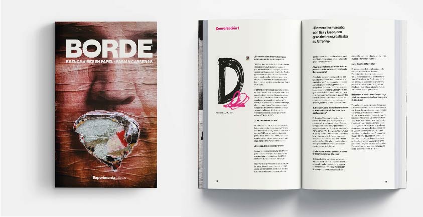 Fabián Carreras, docente de Diseño Gráfico en ISEC y autor del libro Borde