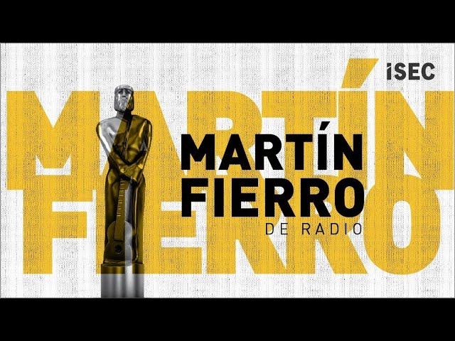 ISEC en la Alfombra Roja de los Martín Fierro de Radio